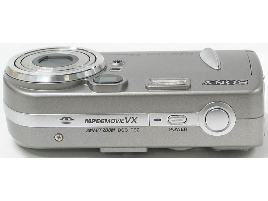 Sony DSC-P92 5-megapixel digital camera at Crutchfield