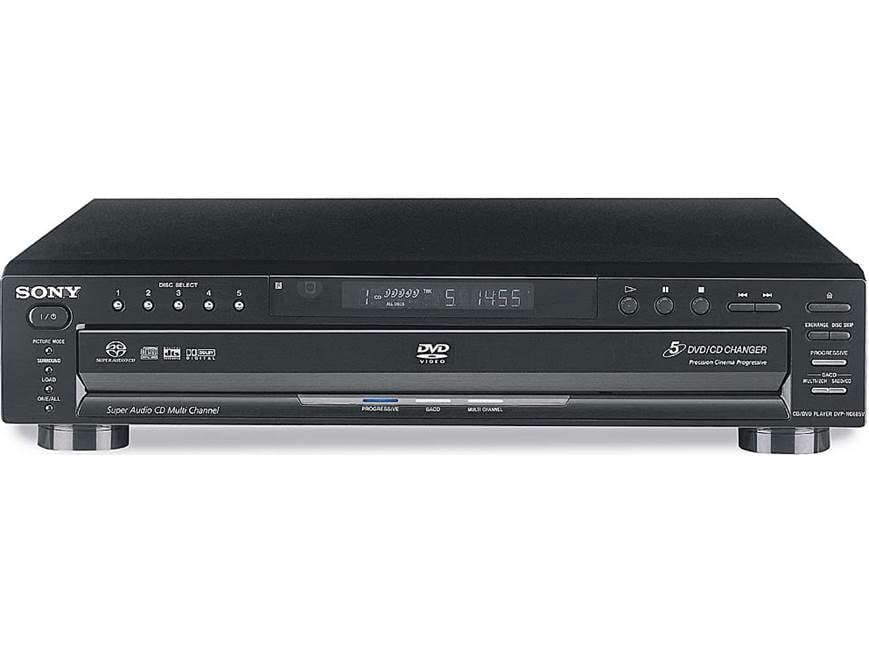Sony DVP-NC685V 5-disc carousel DVD/CD/SACD changer at Crutchfield