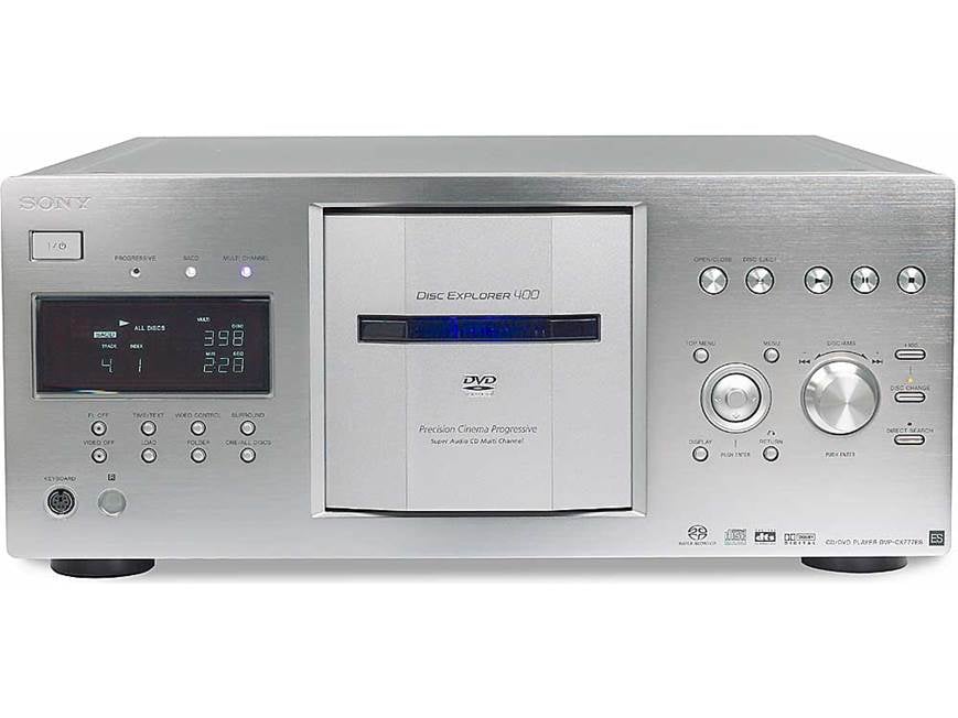 Sony ES DVP-CX777ES 400-disc DVD/CD/SACD mega changer, 5-year