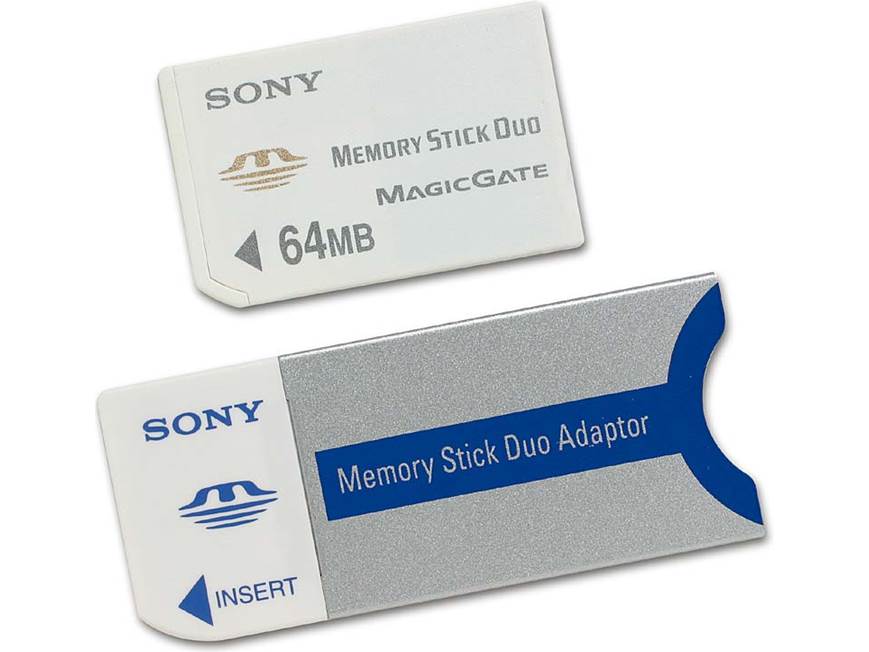 Sony MagicGate™ Memory Stick® Duo™ (64MB) Digital storage media