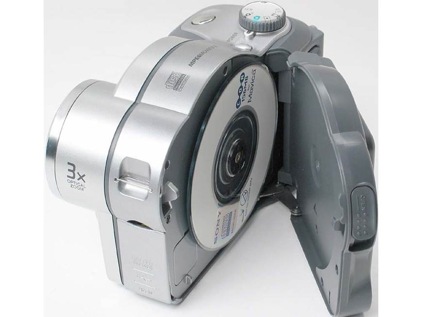 Sony MVC-CD350 3-megapixel CD Mavica® digital camera at Crutchfield