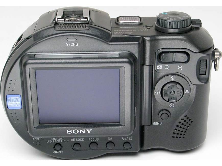 Sony MVC-CD500 5-megapixel CD Mavica® digital camera at Crutchfield