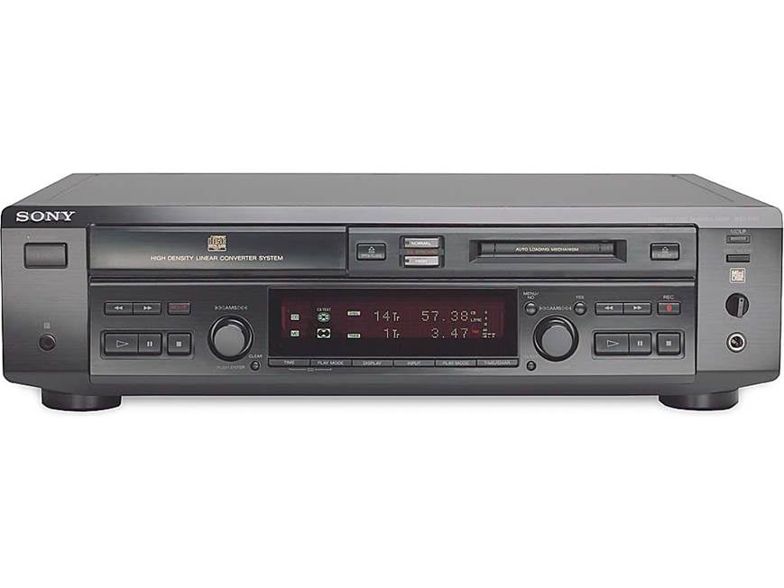 SONY MXD-D40 CD/MDコンビネーションデッキ 高音質 再生・録音 Sony MXD-D40 CD player/MD recorder at Crutchfield