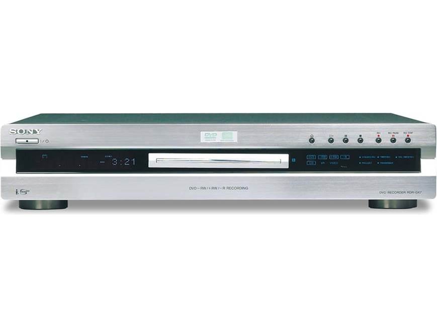 Sony RDR-GX7 DVD recorder at Crutchfield
