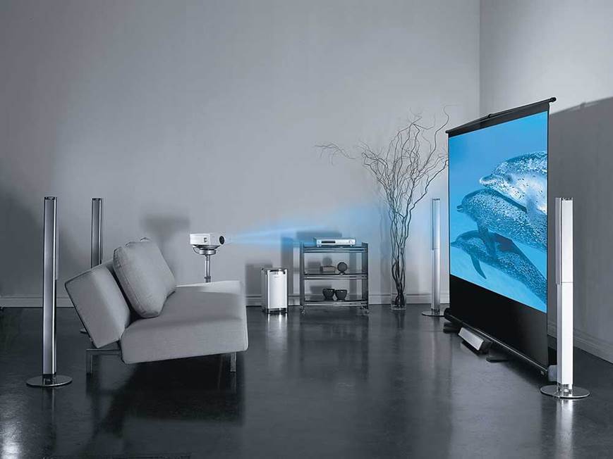 Sony Cineza™ VPL-HS3 LCD front projector at Crutchfield