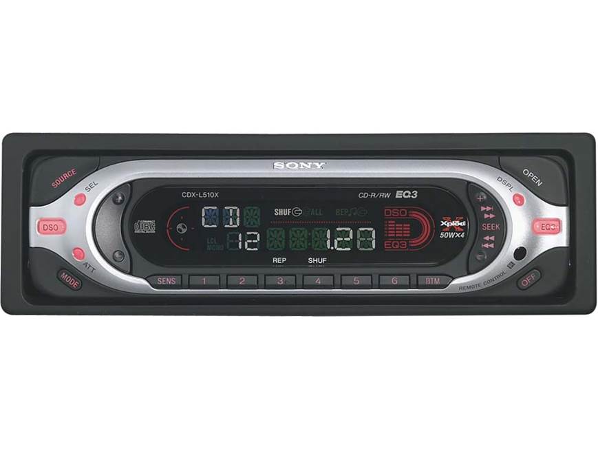Sony CDX-L510X CD Receiver at Crutchfield
