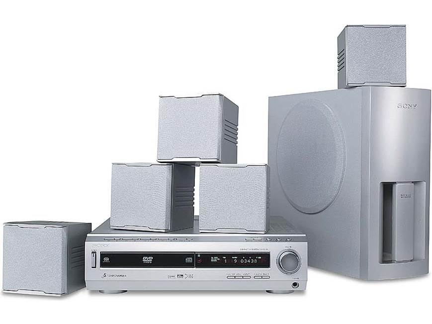 Sony DAV-C450 5-disc DVD Dream™ system at Crutchfield