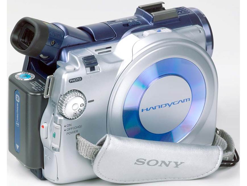 Sony DCR-DVD100 DVD camcorder at Crutchfield
