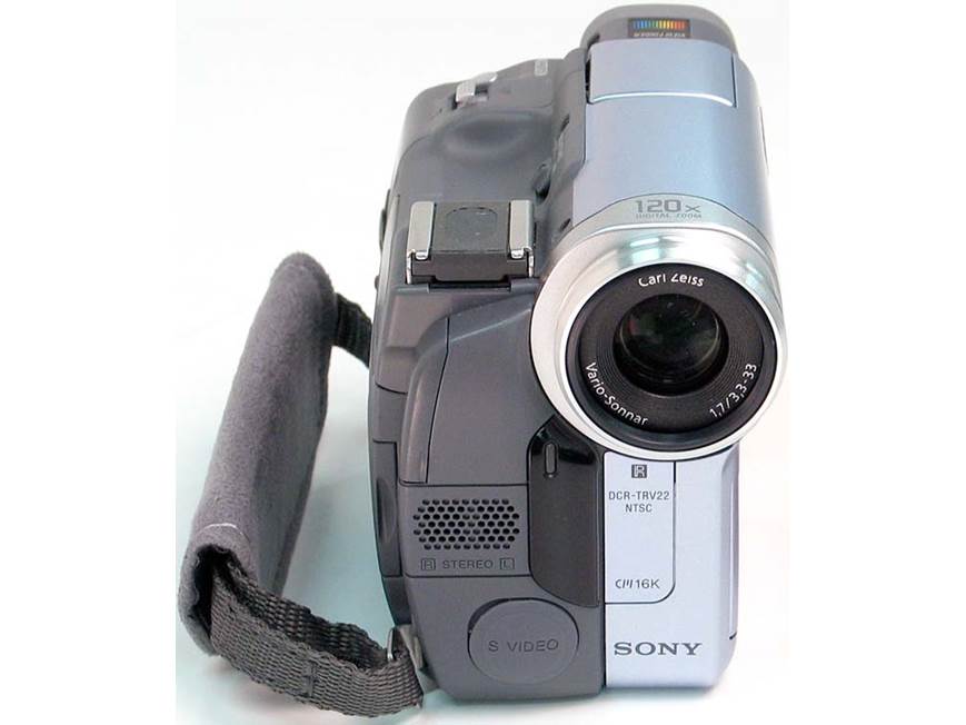 Sony DCR-TRV22 Mini DV digital camcorder at Crutchfield
