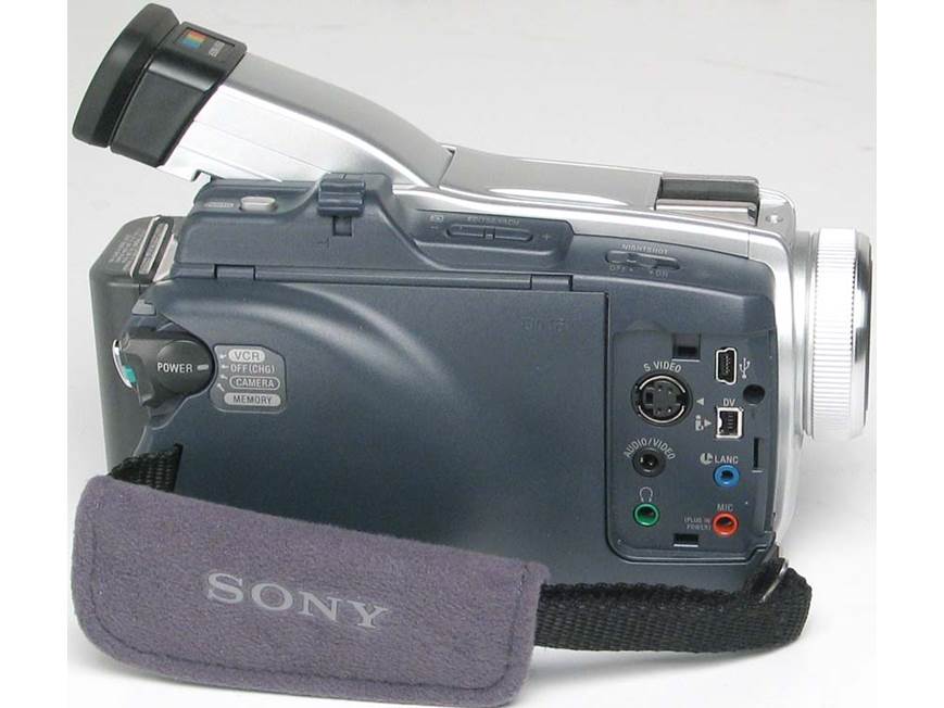 Sony DCR-TRV38 Mini DV digital camcorder at Crutchfield
