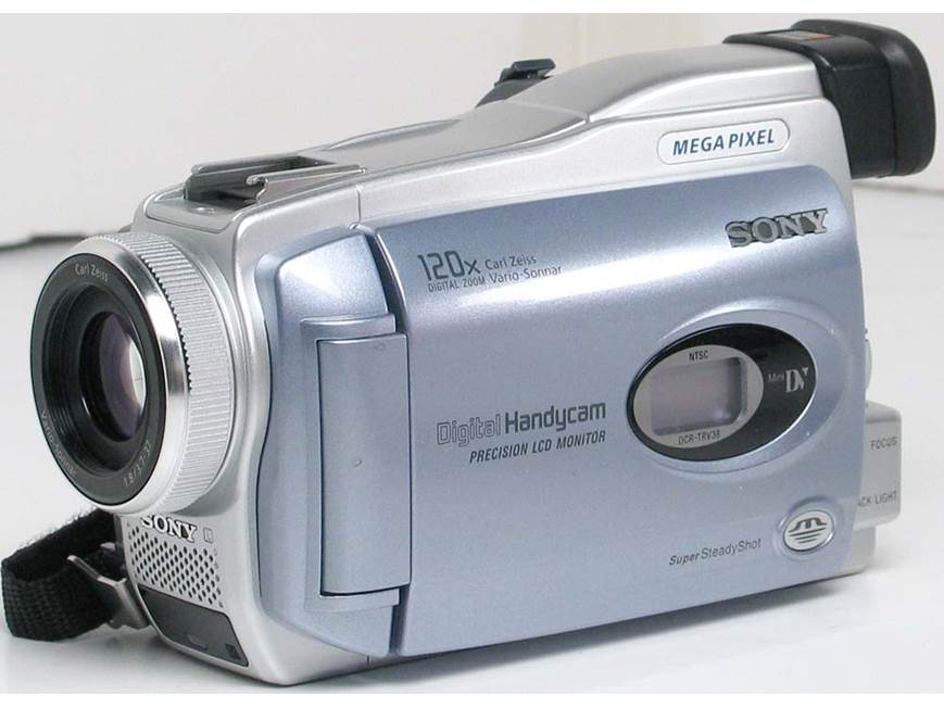 Sony DCR-TRV38 Mini DV digital camcorder at Crutchfield