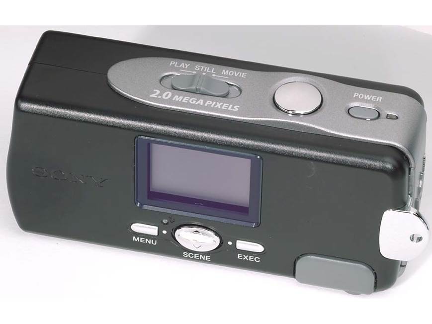 Sony DSC-U20 (Black) 2-megapixel digital camera (Black) at Crutchfield