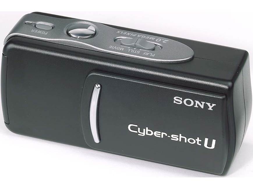 Sony DSC-U20 (Black) 2-megapixel digital camera (Black) at Crutchfield
