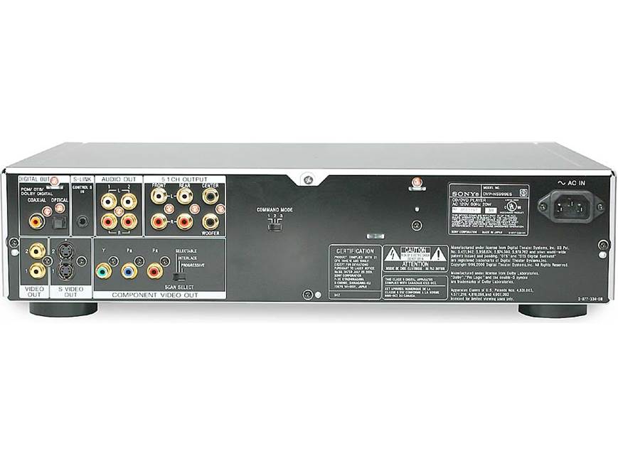 Sony ES DVP-NS999ES (Silver) DVD/CD/SACD player (Silver) at