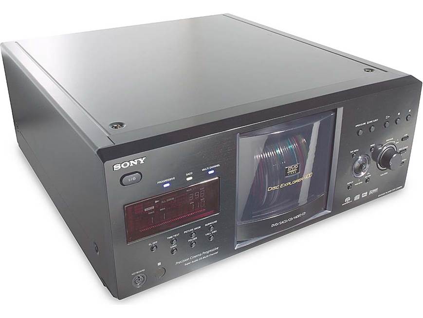 Sony DVP-CX985V 400-disc DVD/CD/SACD mega changer at Crutchfield