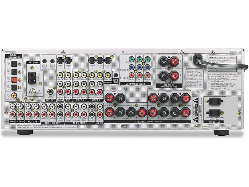 Sony STR-DE995 (Silver) Home theater receiver with Dolby Digital