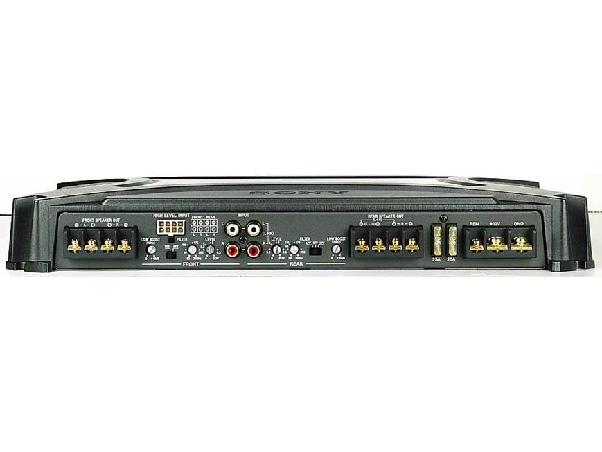 Sony XM-4060GTX 4-channel car amplifier 60 watts RMS x 4 at