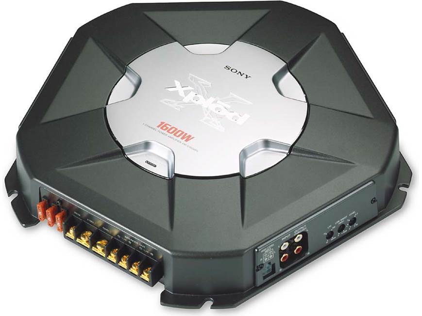 h*o様 ソニー エクスプローダ XM-D1000P5 1600W Sony XM-D1000P5 500W x 1 Mono Subwoofer Amp at Crutchfield