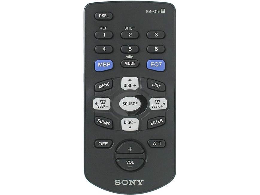 Sony XR-CA650X Cassette Receiver with CD Changer Controls at