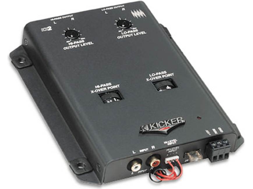 Kicker KX2 Active 2-Way Electronic Crossover at Crutchfield