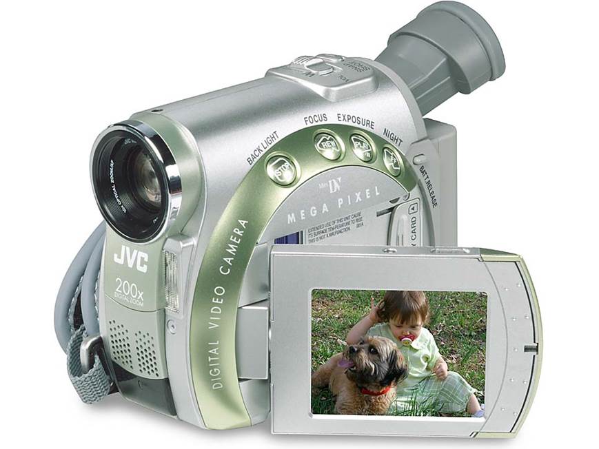 miniDVビデオカメラ GR-D200-A Video Camera Review:JVC GR-D200 Mini DV Camcorder - Videomaker