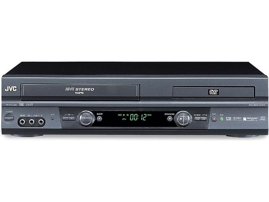 JVC HR-XVC20U Combination DVD/CD player + HiFi VCR at Crutchfield