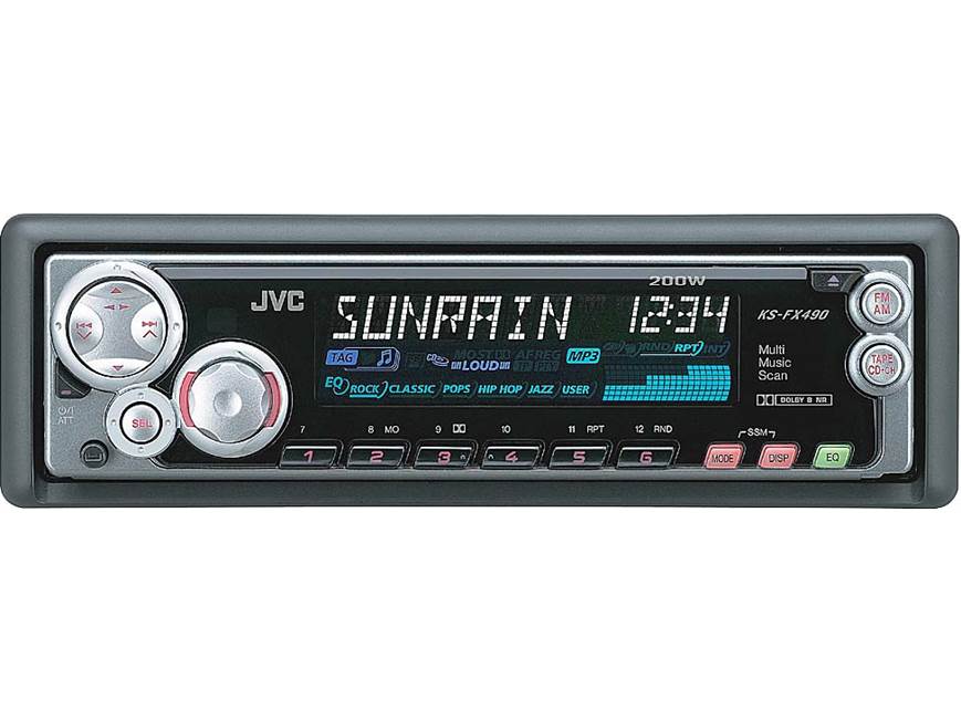 JVC KS-FX490 Cassette receiver at Crutchfield