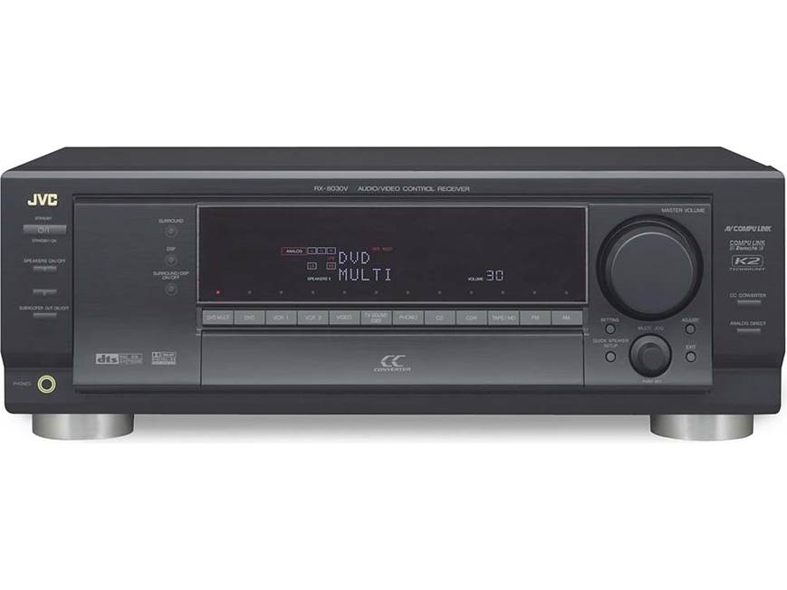 JVC RX-8030V Home theater receiver with Dolby Digital EX, DTS-ES