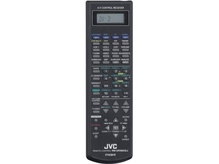 JVC RX-8030V Home theater receiver with Dolby Digital EX, DTS-ES