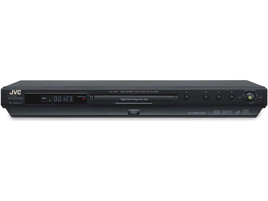 JVC XV-N44SL / XV-N40BK (Silver) DVD/CD player with progressive