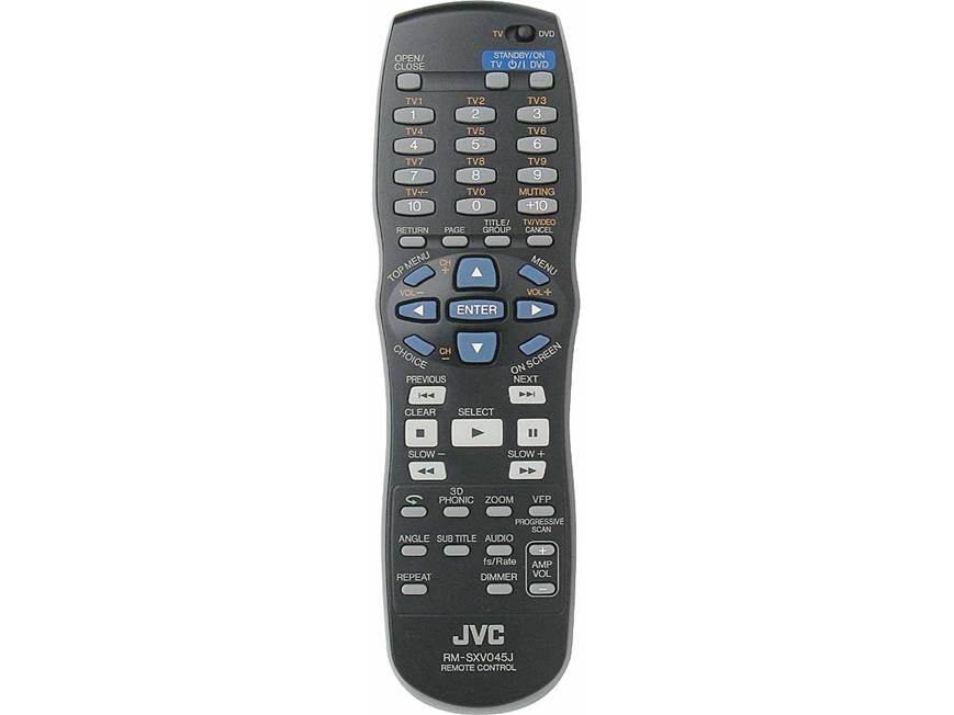 JVC XV-NA70BK / XV-NA77SL (Black) DVD/CD/DVD-Audio player with