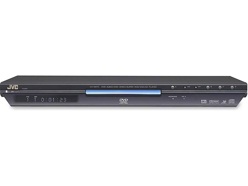 JVC XV-NA70BK / XV-NA77SL (Black) DVD/CD/DVD-Audio player with