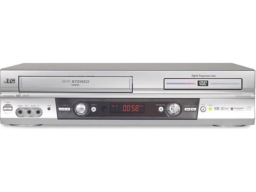 JVC HR-XVC25U Combination progressive-scan DVD/CD player + HiFi