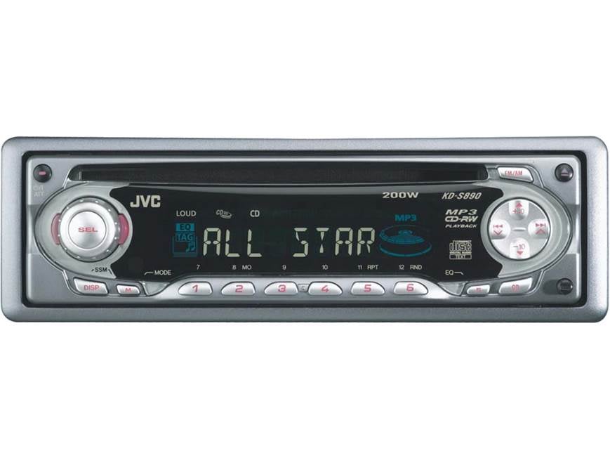 JVC KD-S890 CD/MP3 Receiver at Crutchfield