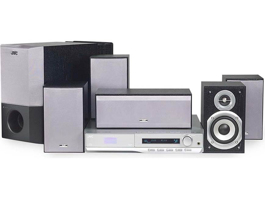 JVC TH-M55 5-disc DVD home theater system at Crutchfield