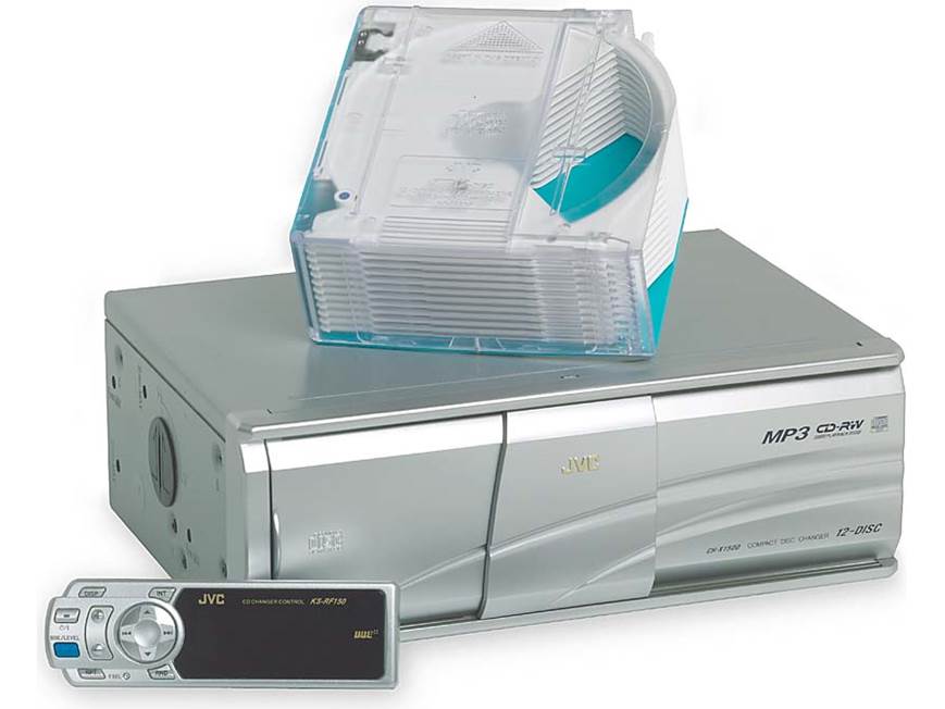 JVC CH-X1500RF 12-disc Add-on FM CD/MP3 Changer at Crutchfield