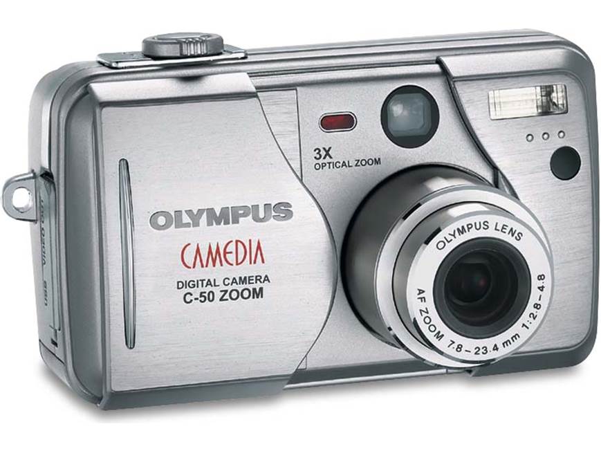 Olympus C-50 Zoom 5-megapixel digital camera at Crutchfield