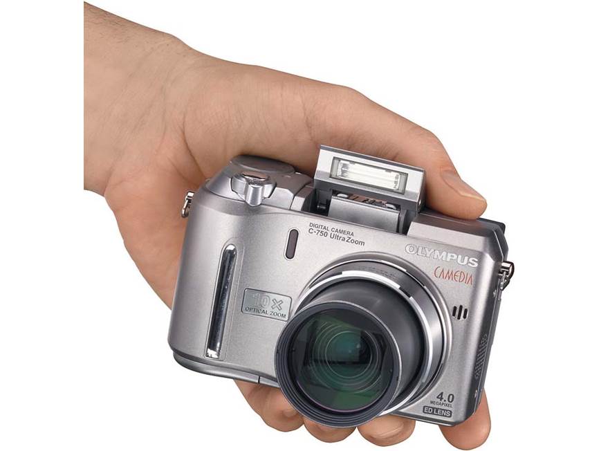 Olympus C-750 Ultra Zoom 4-megapixel digital camera at Crutchfield