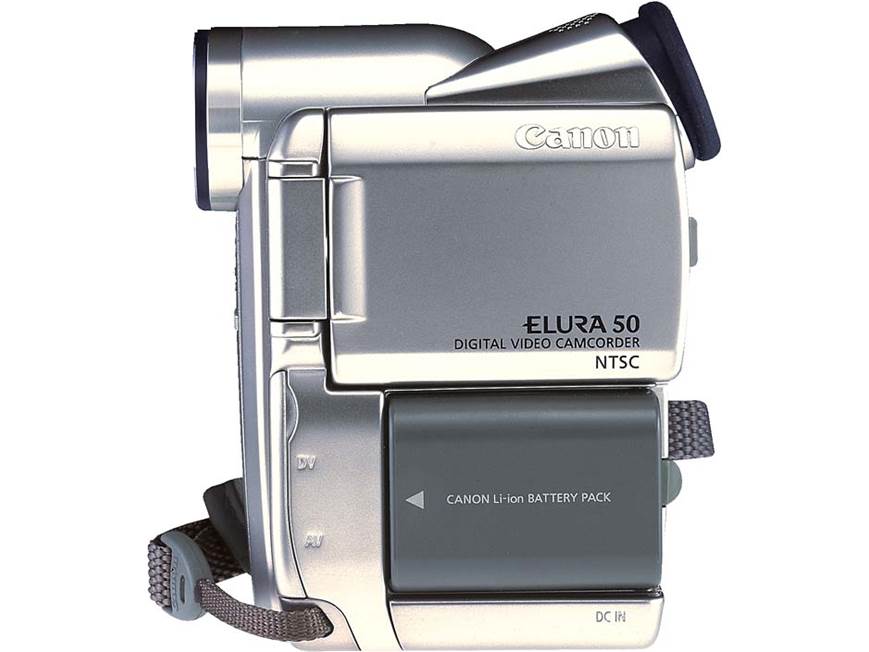 Canon Elura 50 Mini DV digital camcorder at Crutchfield