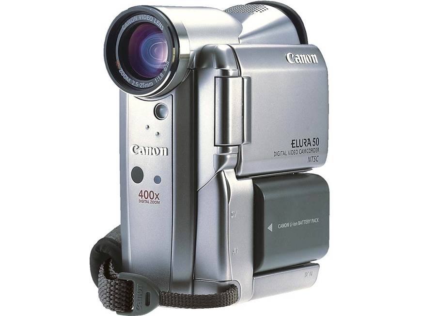 Canon Elura 50 Mini DV digital camcorder at Crutchfield