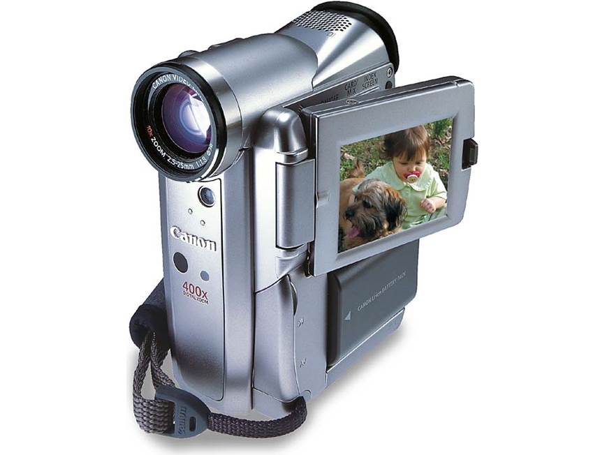Canon Elura 50 Mini DV digital camcorder at Crutchfield