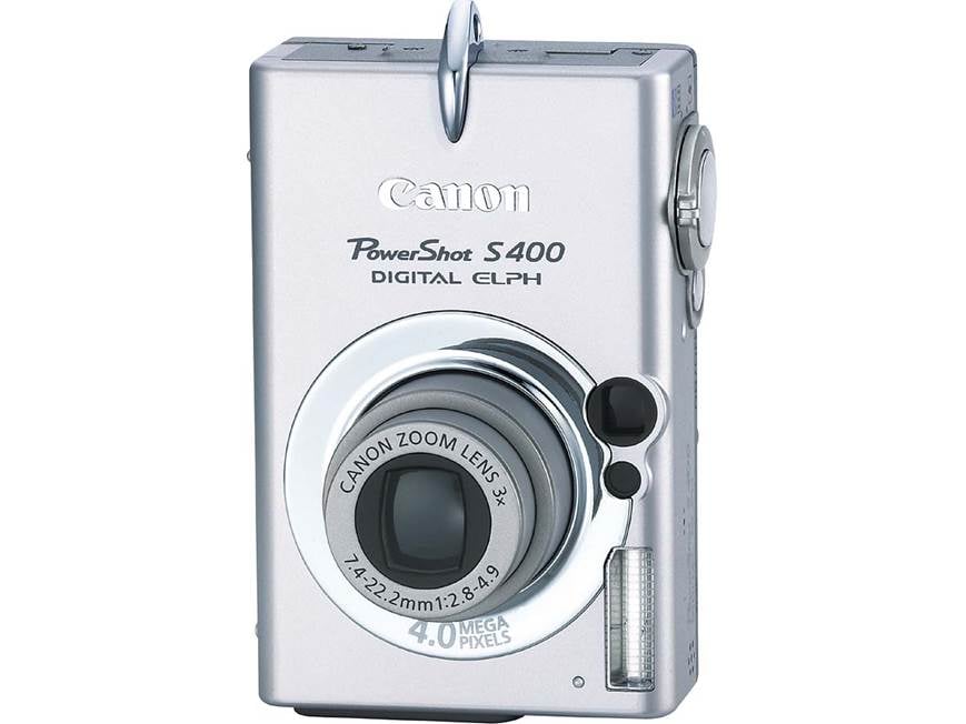 Canon PowerShot S400 4-megapixel digital camera at Crutchfield