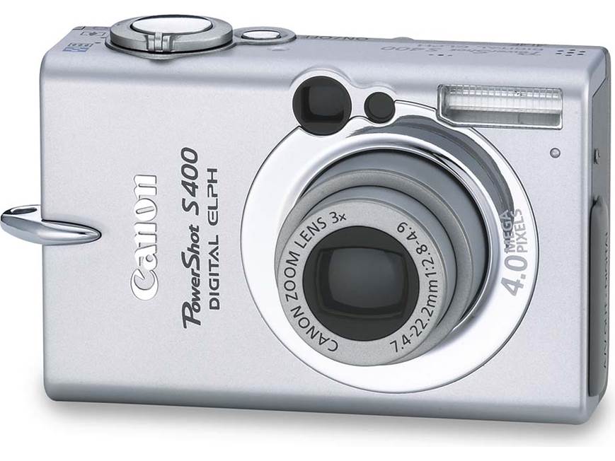 Canon PowerShot S400 4-megapixel digital camera at Crutchfield