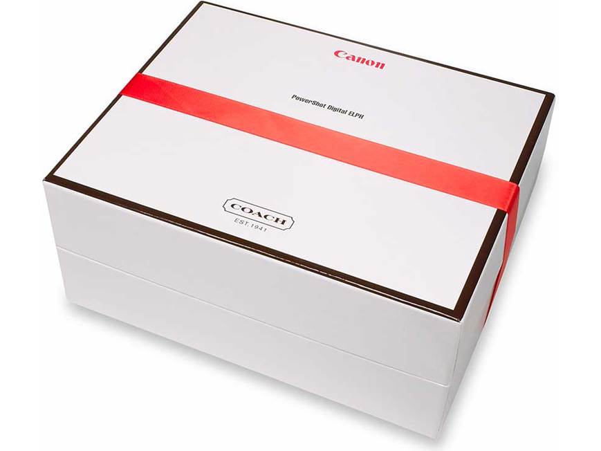Canon PowerShot S400 Gift box with S400 digital camera and Coach