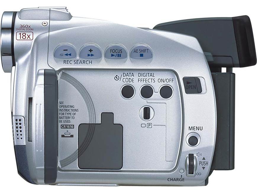 Canon ZR60 Mini DV digital camcorder at Crutchfield