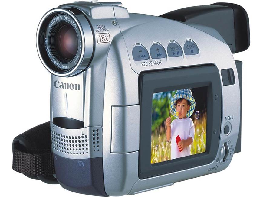 Canon ZR60 Mini DV digital camcorder at Crutchfield