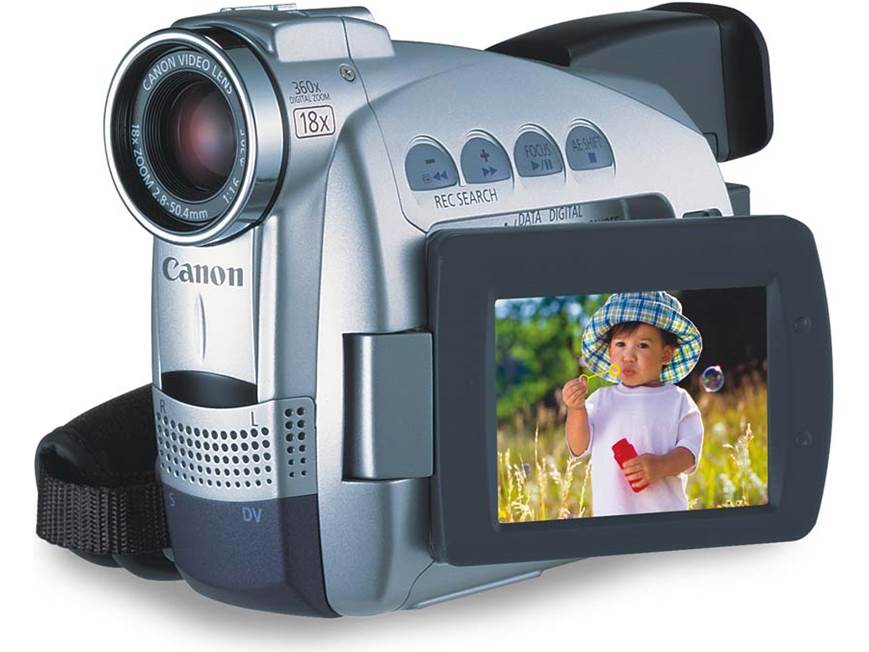 Canon ZR60 Mini DV digital camcorder at Crutchfield