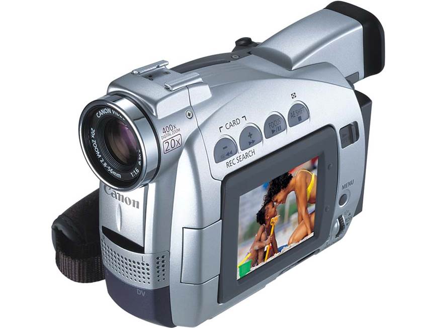 Canon ZR65MC Mini DV digital camcorder at Crutchfield