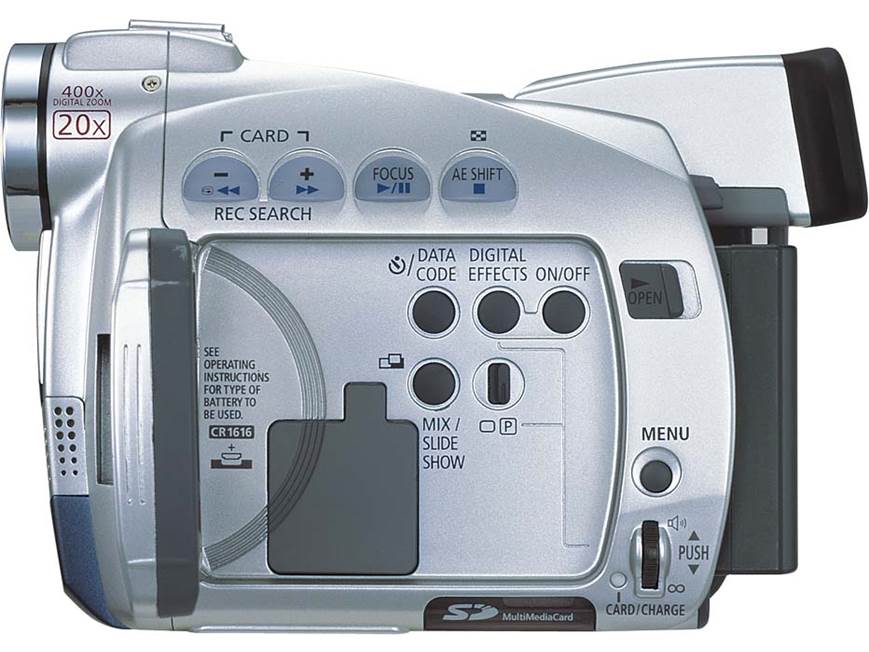 Canon ZR65MC Mini DV digital camcorder at Crutchfield