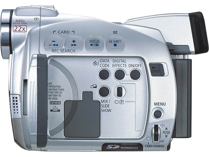 Canon ZR70MC Mini DV digital camcorder at Crutchfield